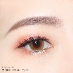 LENSME Megalook Fallin Brown(月拋)